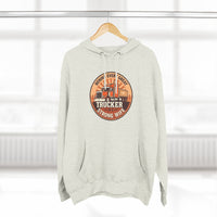 Trucker Strong Wife Fleece Hoodie