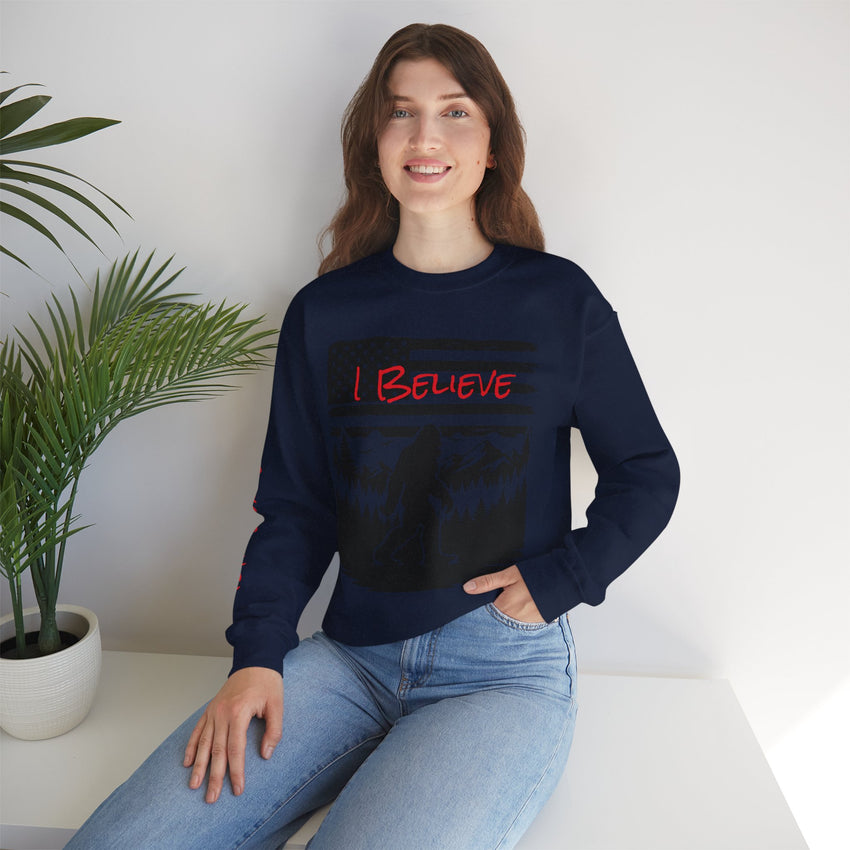 Bigfoot Believer Unisex Crewneck Sweatshirt