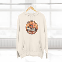 Trucker Strong Wife Fleece Hoodie