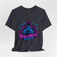 Squatch Gaming Logo Tee | Gamer Badge T-Shirt