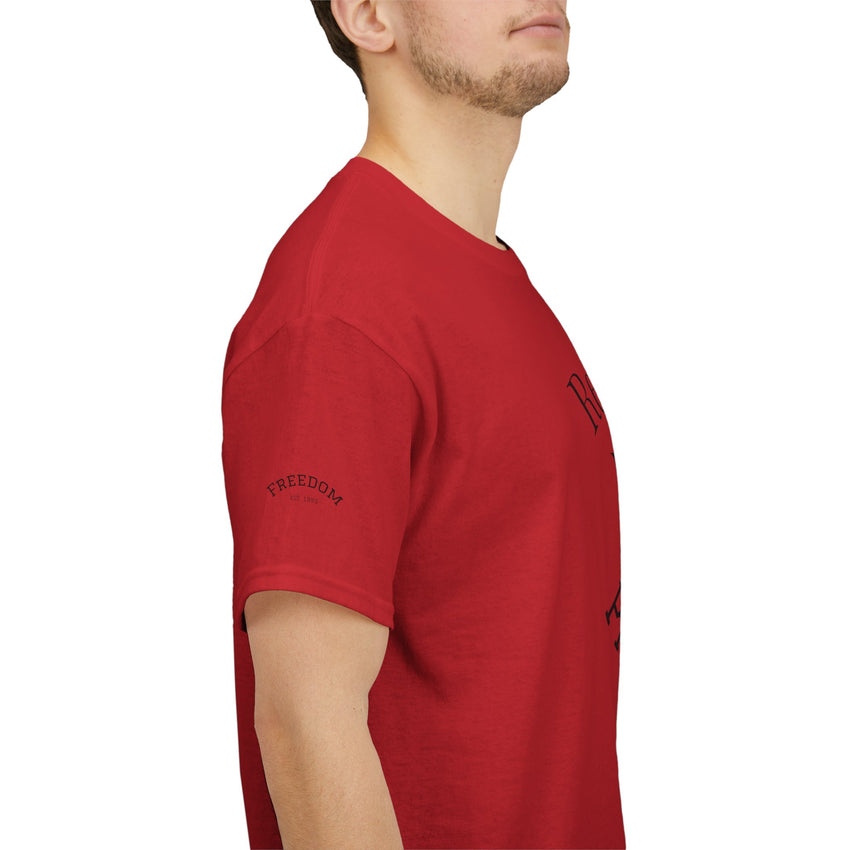 Retired Not My Problem Unisex Heavy Cotton Tee - Casual Comfort for Retirement Celebrations