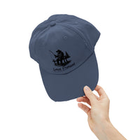 Gone Fishing Distressed Cap - Unisex Fishing Hat for Outdoor Enthusiasts