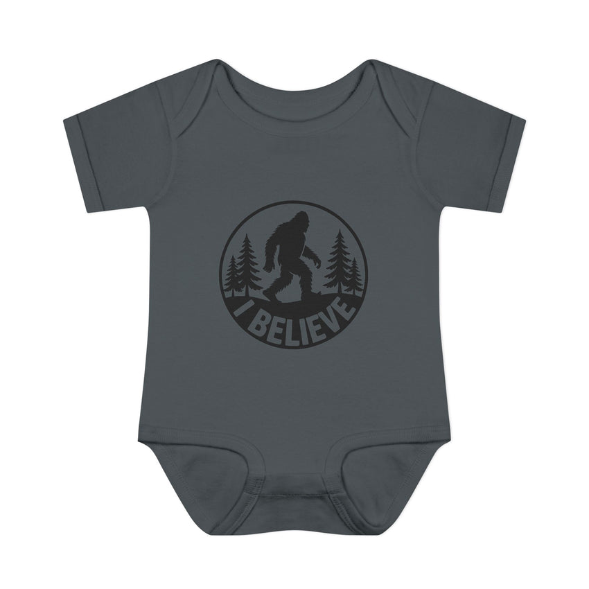 I Believe in Bigfoot Infant Bodysuit
