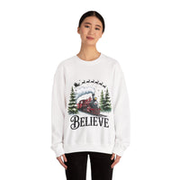 Believe in Santa train sweatshirt , Do you believe?