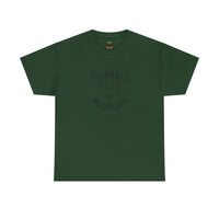 Retired Not My Problem Unisex Heavy Cotton Tee - Casual Comfort for Retirement Celebrations
