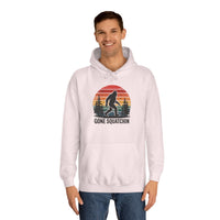 Retro Bigfoot Hoodie - "Gone Squatchin"
