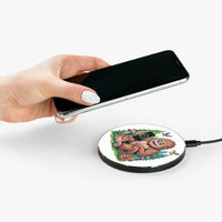 Sasquatch Wireless Charger - Fast Charging Pad with Whimsical Forest Design