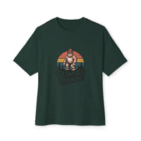 Retro Bigfoot Woods Mode Unisex Oversized Tee