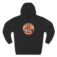 Trucker Strong Wife Fleece Hoodie