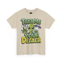 Alien Humor T-Shirt - Funny Graphic Tee for UFO Lovers