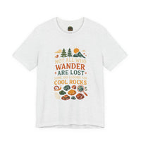 Adventure-Inspiring Short Sleeve Tee, Nature Lovers Shirt, Unisex Casual Tee, Gift for Hikers, Outdoor Enthusiast Apparel