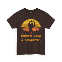 Nature,Love & Sasquatch Tshirt