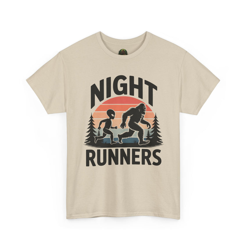 Night Runners Alien Unisex Cotton Tee