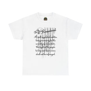 Second Amendment Unisex Heavy Cotton Tee Patriotic T-Shirt