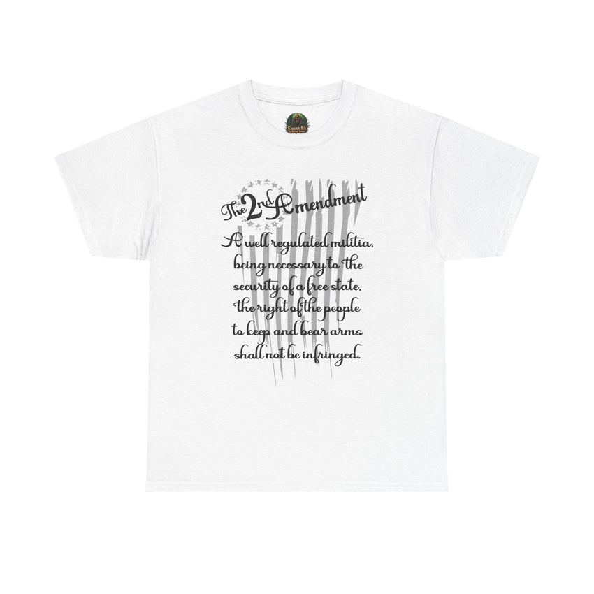 Second Amendment Unisex Heavy Cotton Tee Patriotic T-Shirt