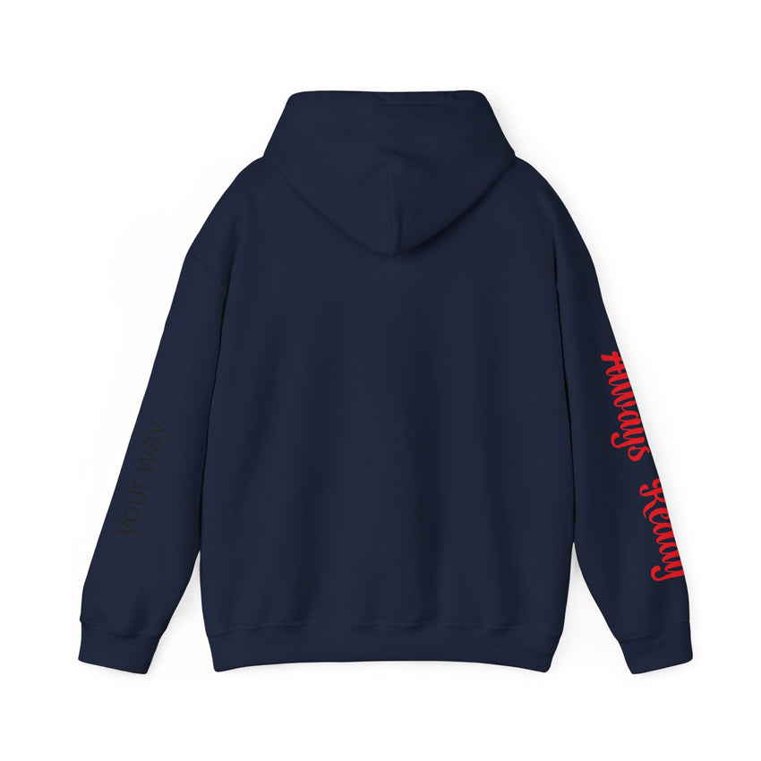 Proud Firefighter Hooded Sweatshirt  Unisex Heavy Blend