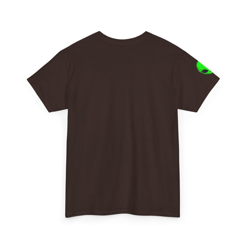 UFO Abduction Scene T-Shirt | Alien Spaceship Landscape Tee