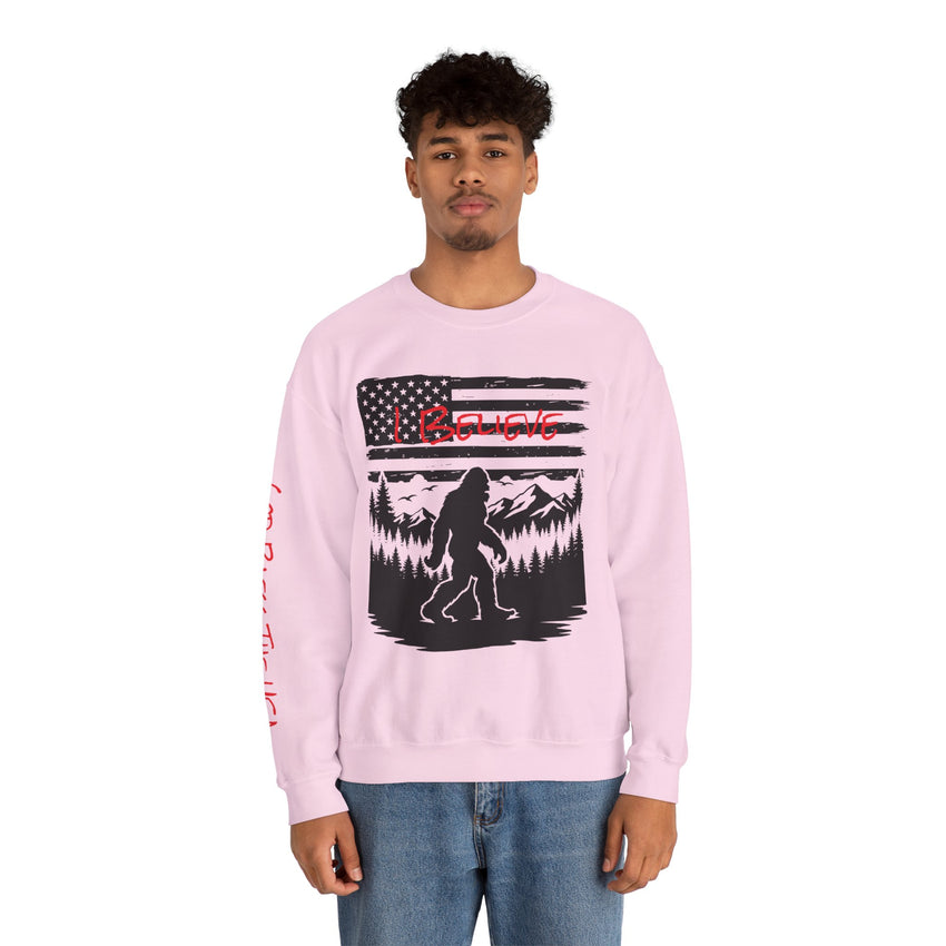 Bigfoot Believer Unisex Crewneck Sweatshirt