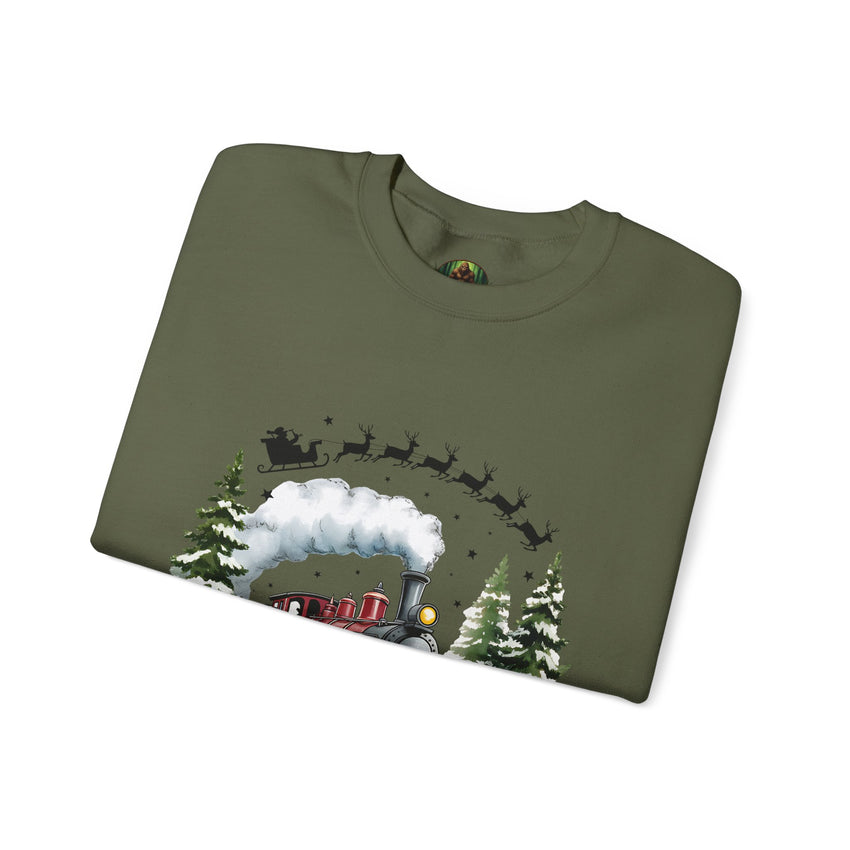 Believe in Santa train sweatshirt , Do you believe?