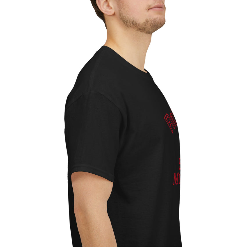 Retired Not My Problem Unisex Heavy Cotton Tee - Casual Comfort for Retirement Celebrations