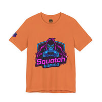 Squatch Gaming Logo Tee | Gamer Badge T-Shirt