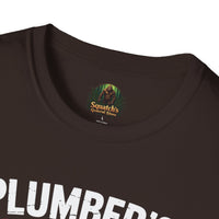 Plumber's Wife Funny Quote T-Shirt | Tradeswoman Spouse Shirt