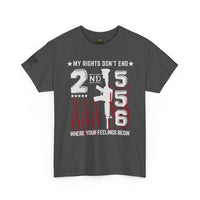 Unisex Heavy Cotton Tee with Empowering Gun Rights graphics