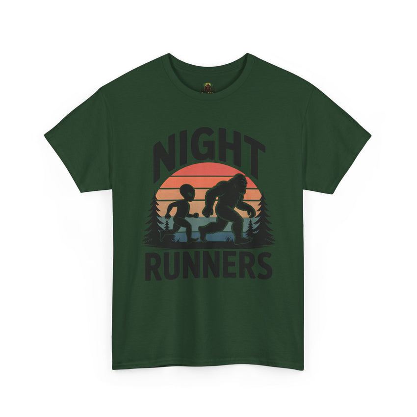 Night Runners Alien Unisex Cotton Tee