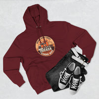 Trucker Strong Wife Fleece Hoodie