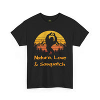 Nature,Love & Sasquatch Tshirt