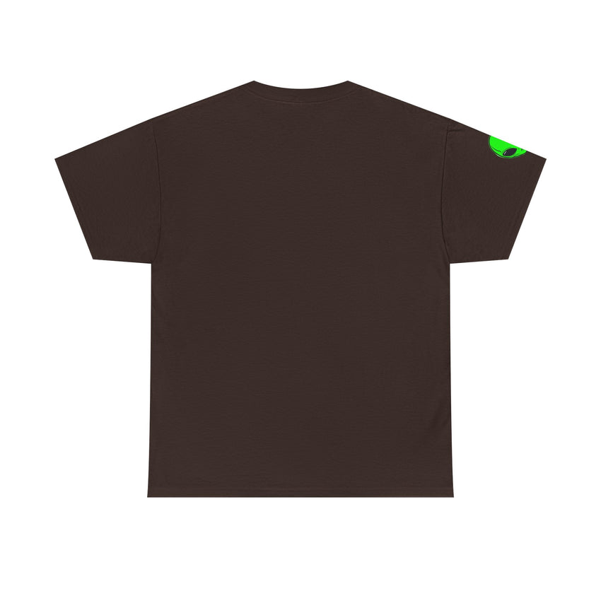 UFO Abduction Scene T-Shirt | Alien Spaceship Landscape Tee