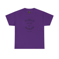 Retired Not My Problem Unisex Heavy Cotton Tee - Casual Comfort for Retirement Celebrations