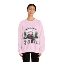 Believe in Santa train sweatshirt , Do you believe?