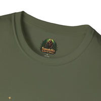 Bigfoot Abduction T-Shirt | UFO Sasquatch Forest Alien Beam