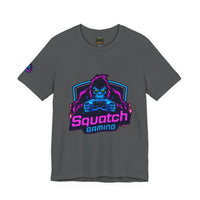Squatch Gaming Logo Tee | Gamer Badge T-Shirt