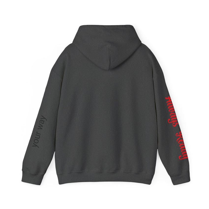 Proud Firefighter Hooded Sweatshirt  Unisex Heavy Blend