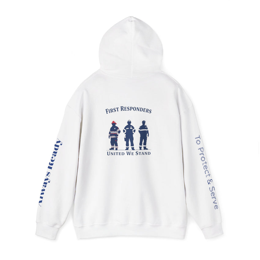 First Responders Unisex Hoodie - Honor, Support & Unite