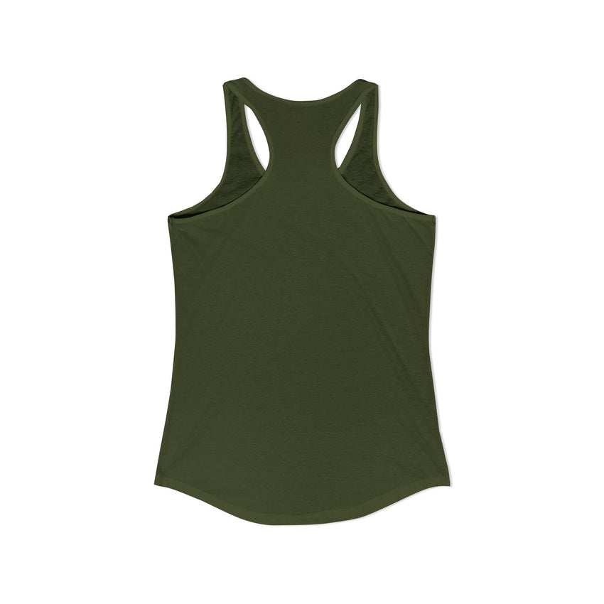 Pet Paw Print Tank Top | Paw Print Graphic Racerback Tank