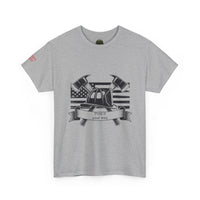 Proud Firefighter Tee, Unisex Heavy Cotton T-Shirt