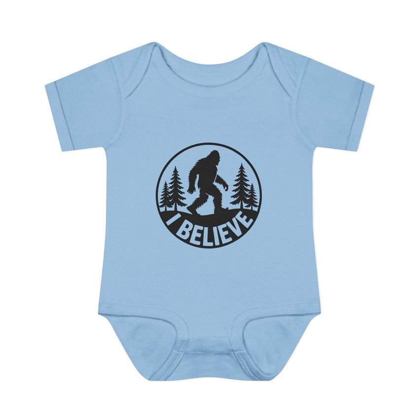 I Believe in Bigfoot Infant Bodysuit