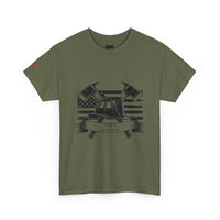 Proud Firefighter Tee, Unisex Heavy Cotton T-Shirt