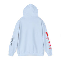 Proud Firefighter Hooded Sweatshirt  Unisex Heavy Blend