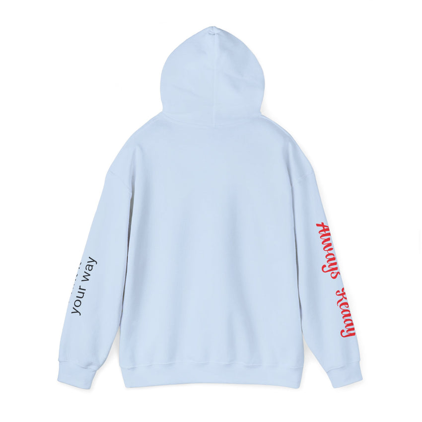 Proud Firefighter Hooded Sweatshirt  Unisex Heavy Blend