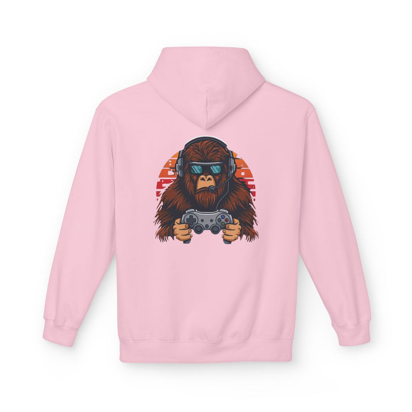Gaming Ape Gamer Hoodie | Squatch Gaming Logo, Retro Controller