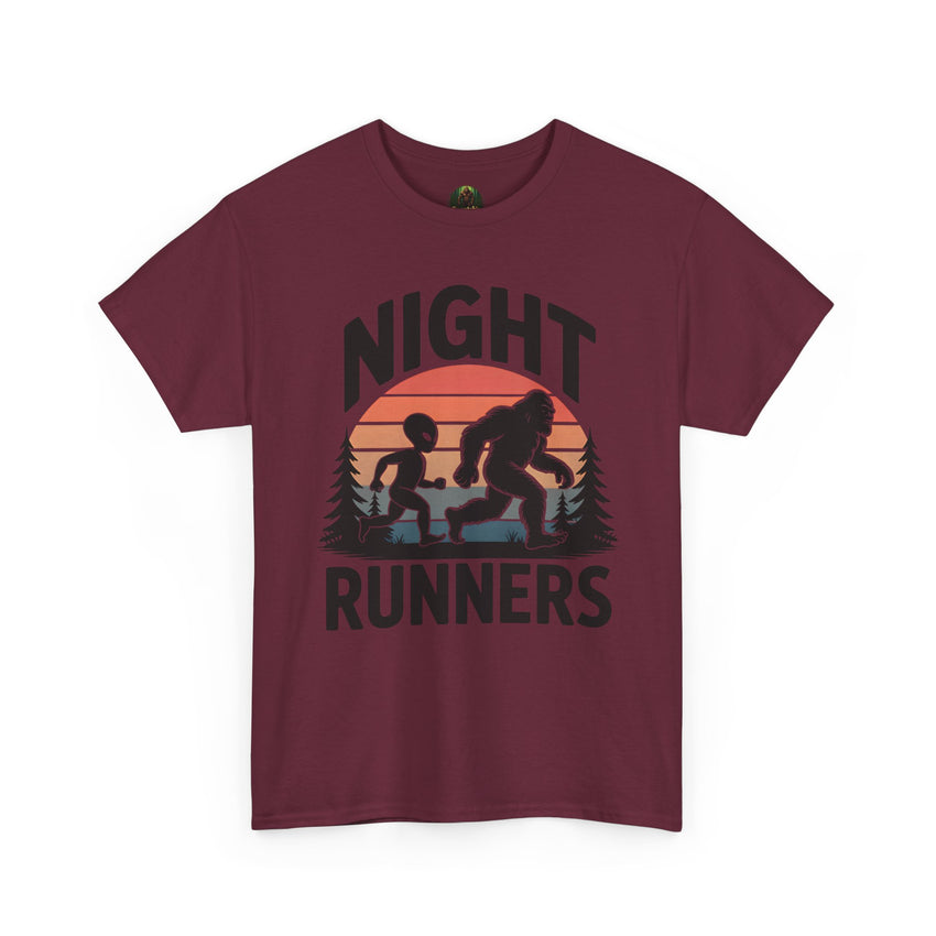 Night Runners Alien Unisex Cotton Tee