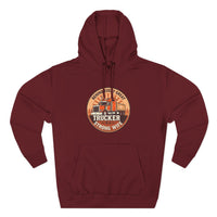 Trucker Strong Wife Fleece Hoodie